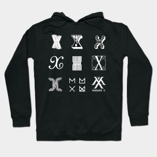 Monsta X Member X Logo Hoodie